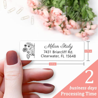Personalized Return Address Labels - Small Labels Year Round Designs