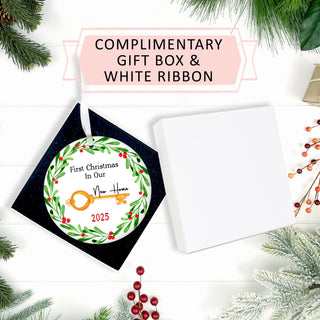 New Home Christmas Ornaments 2025 - Key