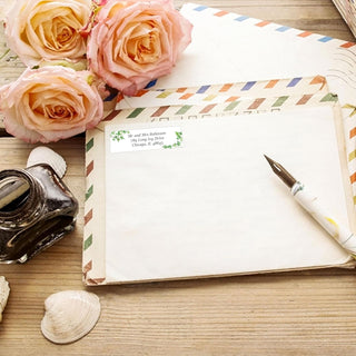 Personalized Return Address Labels Greenery - Eucalyptus, Fern, Ivy and Tropical (50 - 1000)