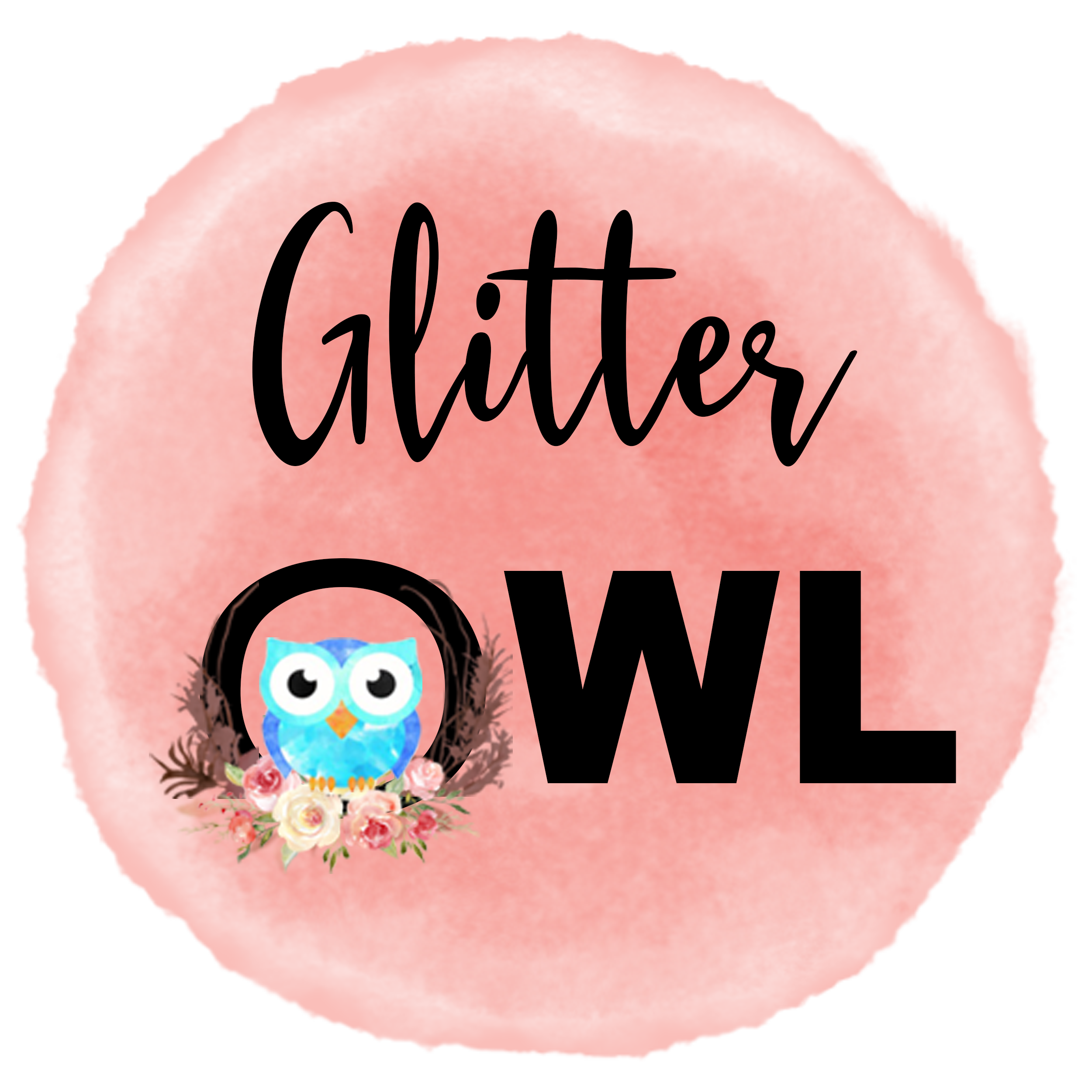 Products page 4 glitter owl