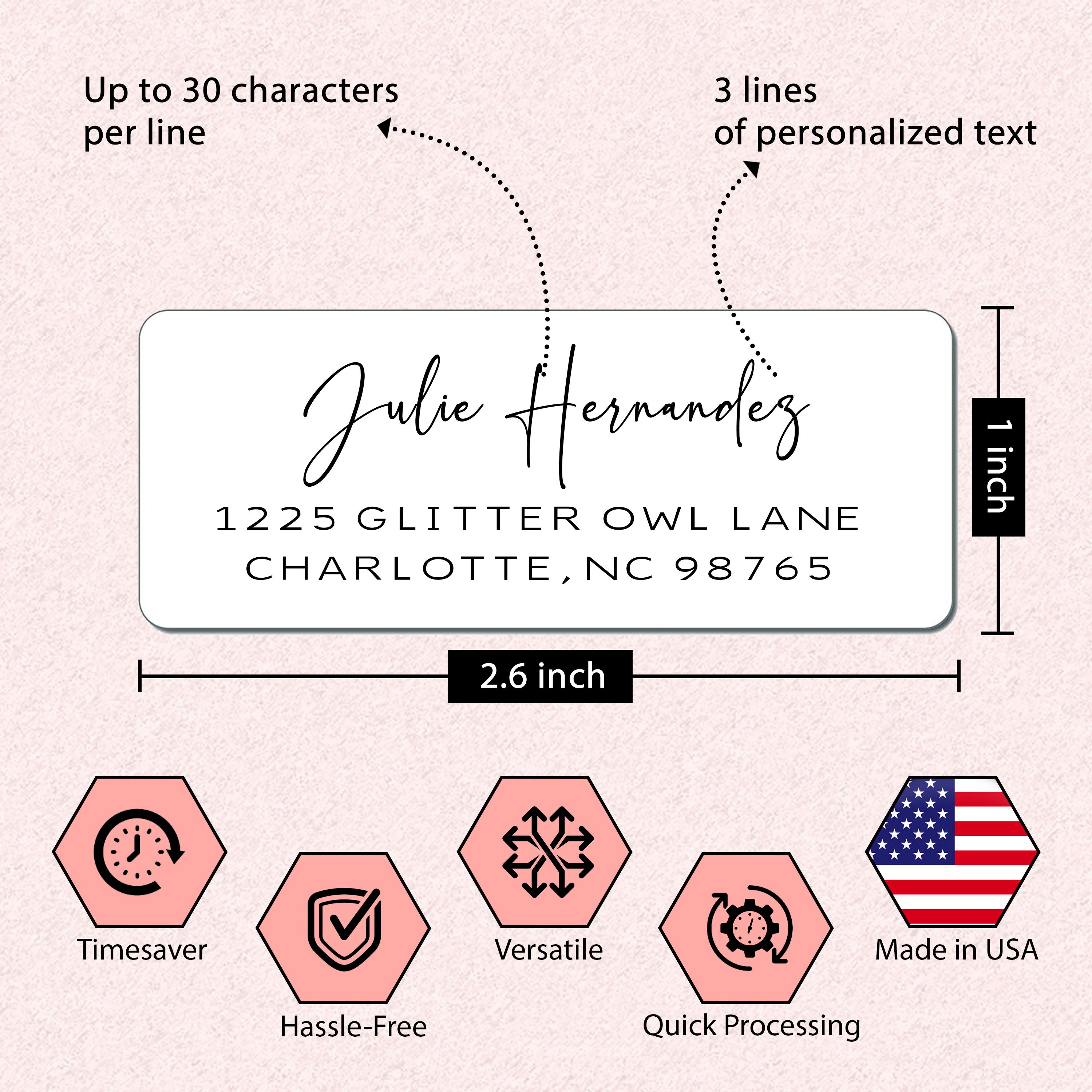 Sticker Design Address Personalized Address Stickers Custom Return Address Labels By 123Print