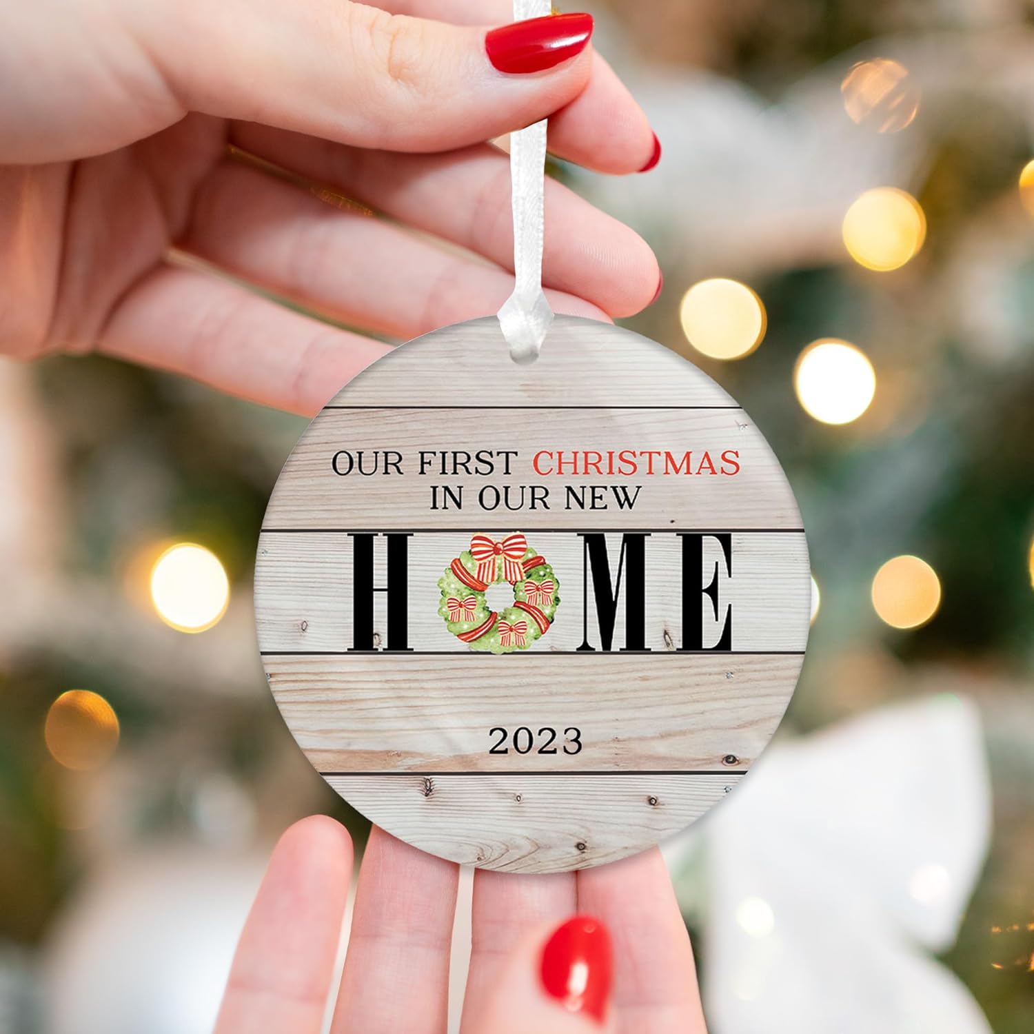 New Home Christmas Ornaments 2023 - First Christmas in Our New Home  Ornament 2023, 3